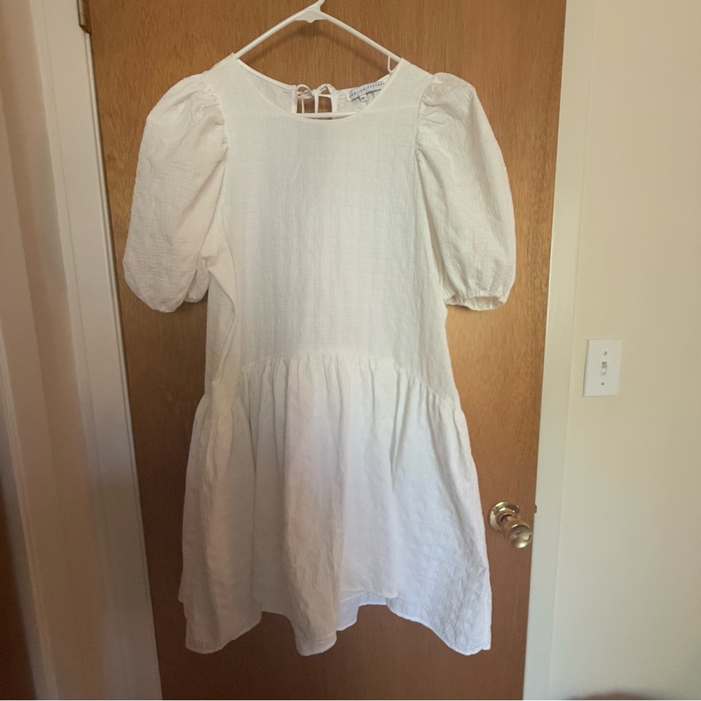 ENGLISH FACTORY WHITE DRESS